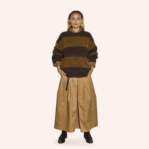 Liza Stripe Knit Pullover