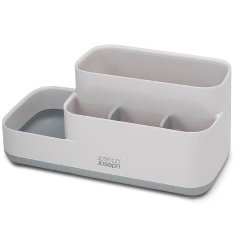 joseph joseph easy-store bathroom caddy in grey 