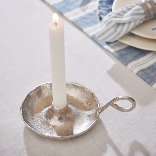 Winkle Candle Holder in Silver