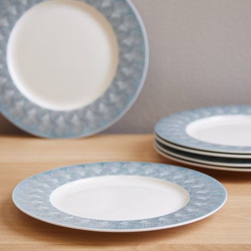 Farrah Fine Bone China Dessert Plate in a set of 6 