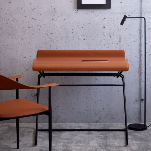 Oda Recycled Leather Desk