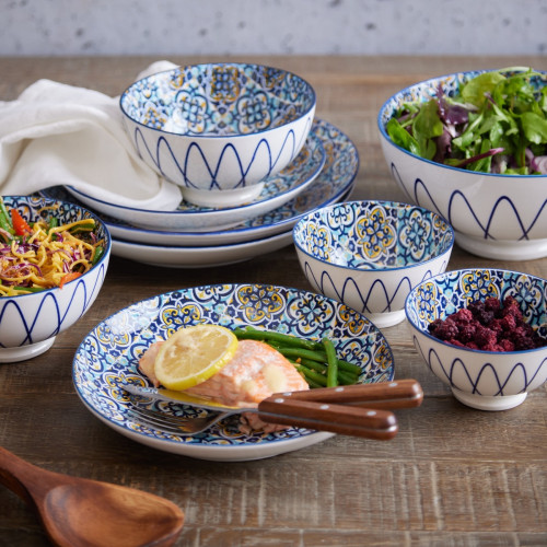食器 LE CREUSET Wood Salad Bowl 21cm Le Creuset Oval Serve Bowl - Bamboo | Meadows & Byrne