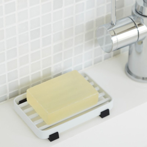 slotted soap tray