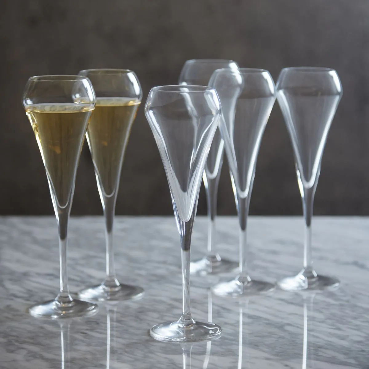 Chef & Sommelier Seléction Champagne Flute Glasses - Set of 2-240ml