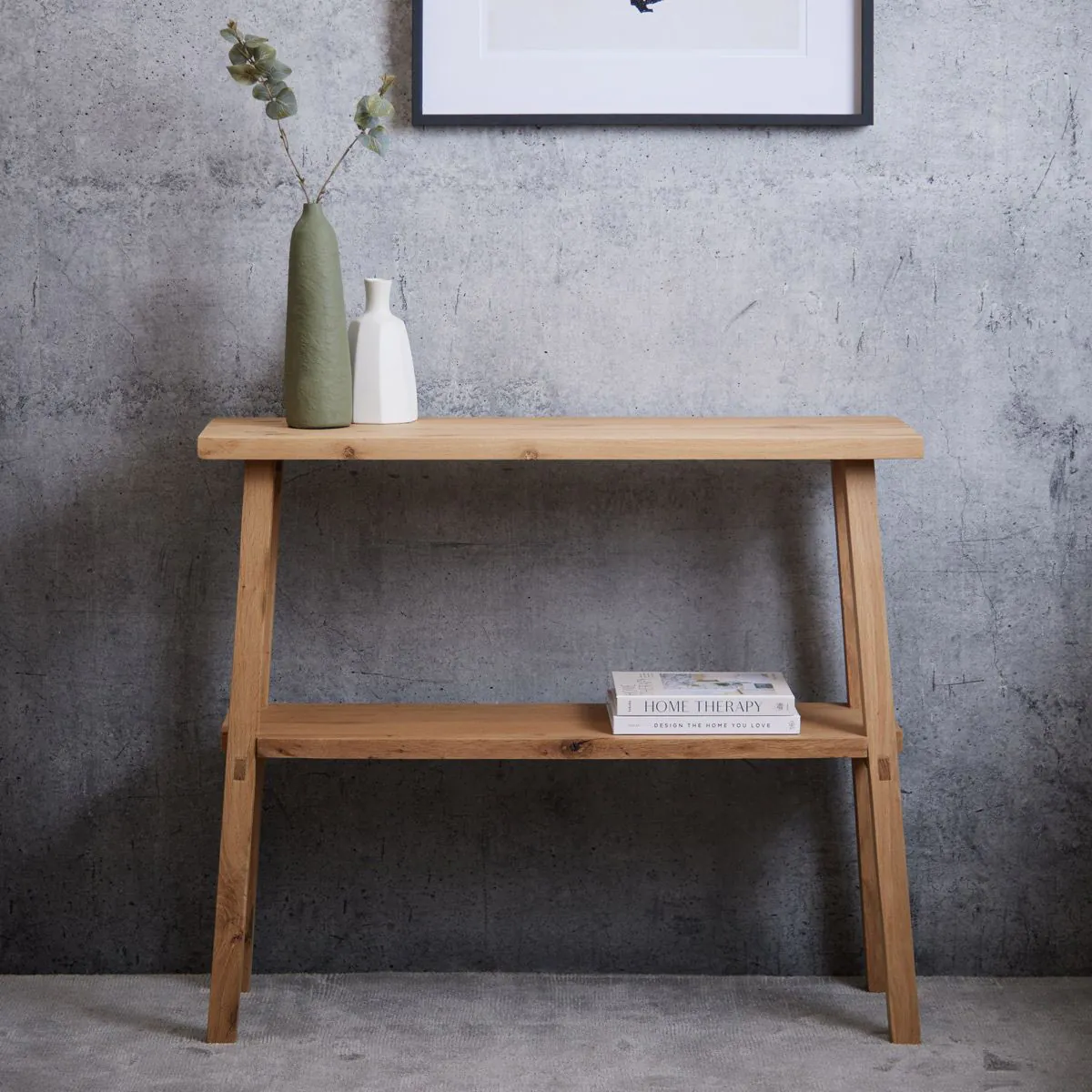 Anderson Natural Oak Console Table | Meadows & Byrne