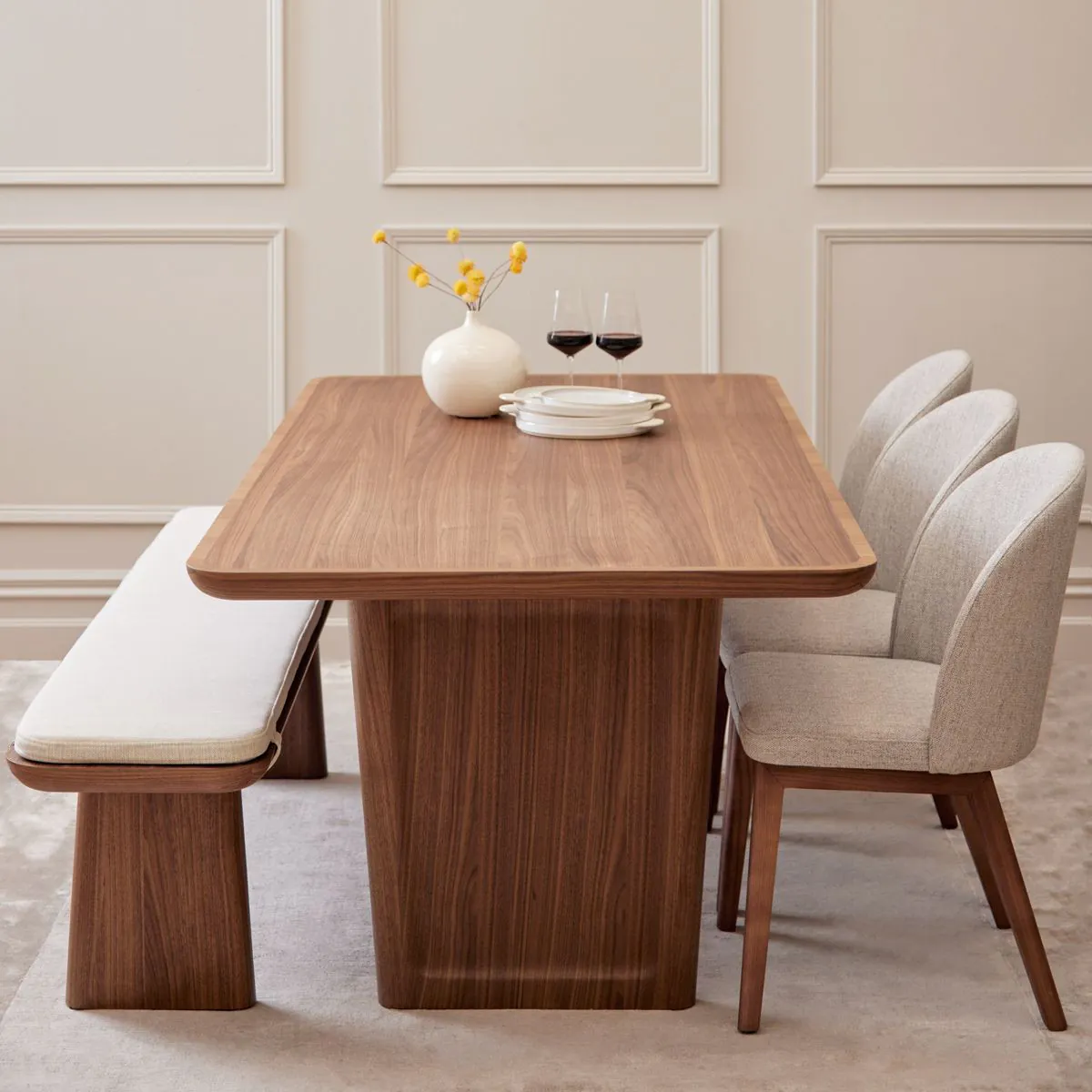 Savoy Walnut Dining Table | Meadows & Byrne