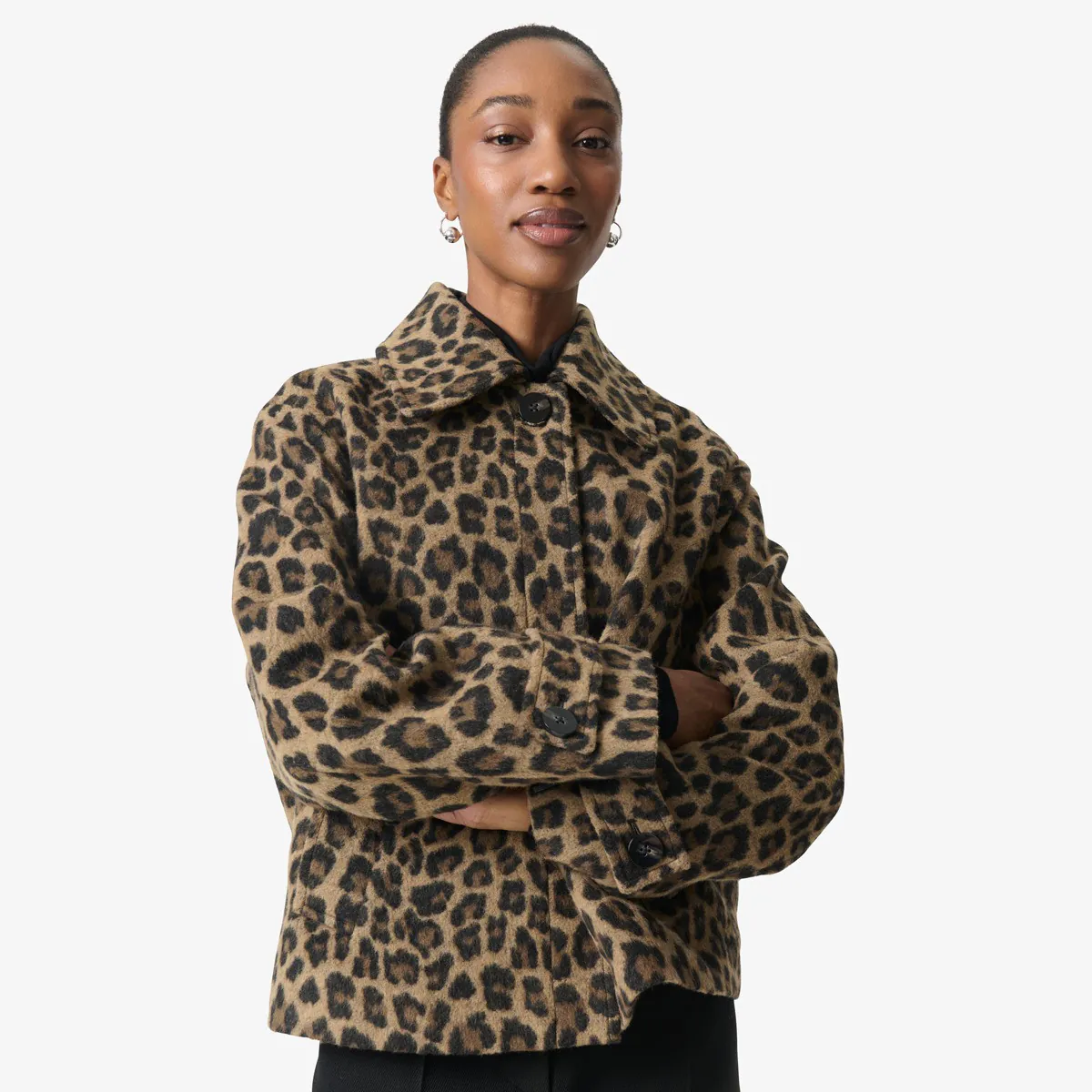Leony Leoprard Print Jacket | Meadows & Byrne