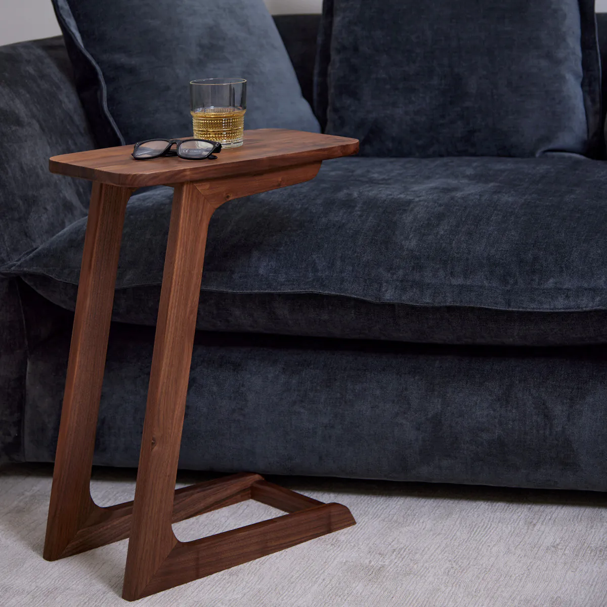 Scott Walnut Sofa Table | Meadows & Byrne