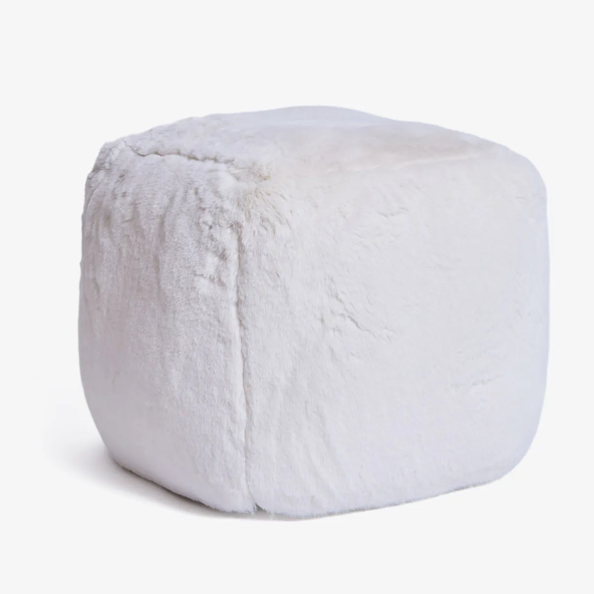 Lomfy Cream Pouf | Meadows & Byrne