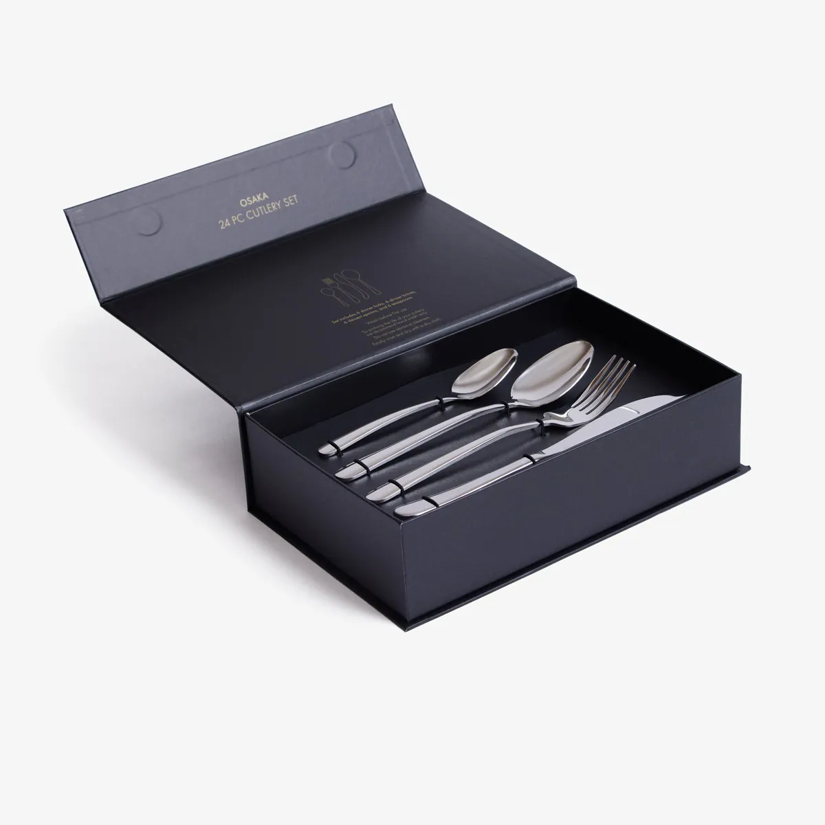 Osaka 24 Pc Cutlery Set | Meadows & Byrne