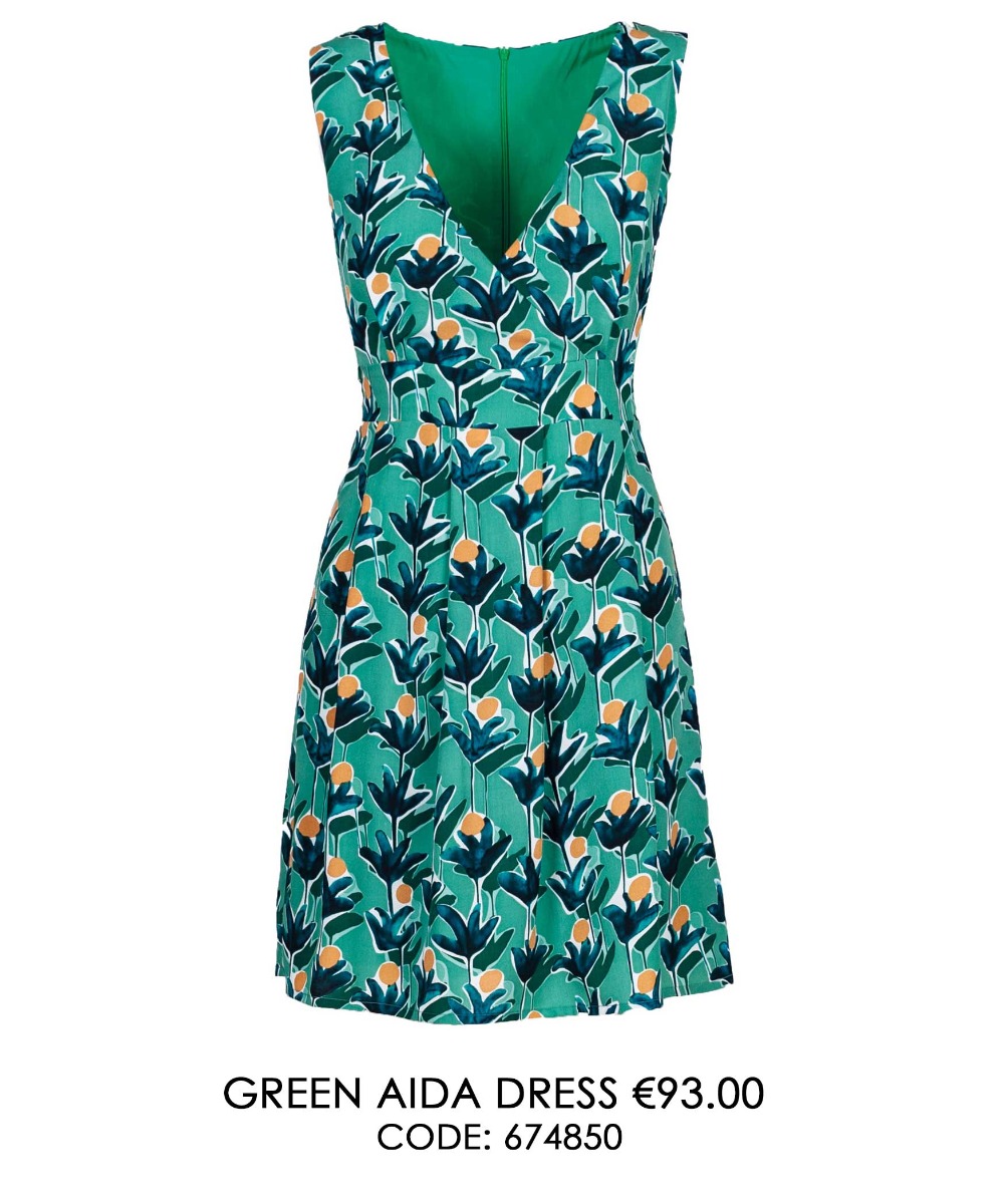 Green Aida Dress