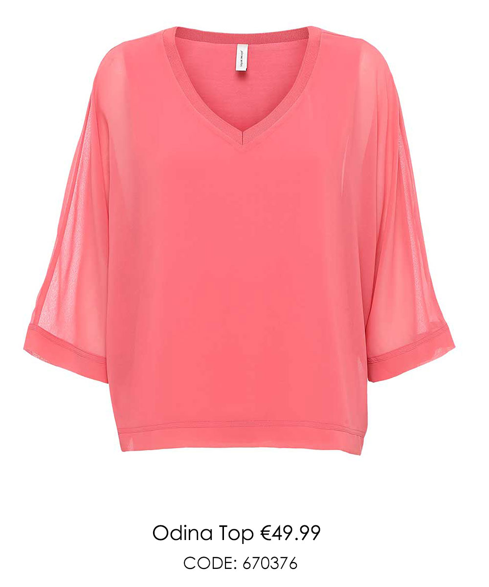 Odine pink top_soya concept